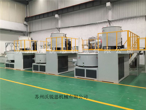 高速混合机组凭借自身的优势打开新的发展局面